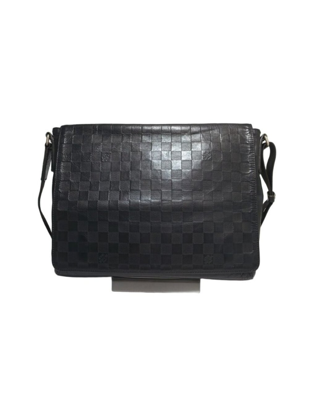 Louis Vuitton Damier Infini District MM Shoulder Bag